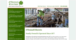 Desktop Screenshot of odonnellelectric.net