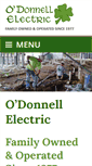 Mobile Screenshot of odonnellelectric.net